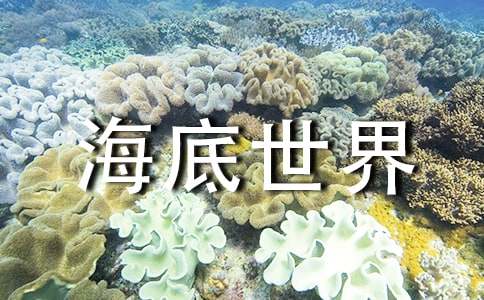 《海底世界》教学设计